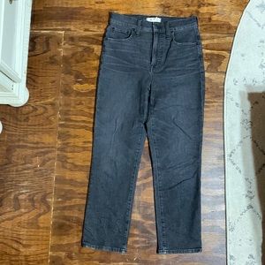 Madewell perfect vintage crop Jean